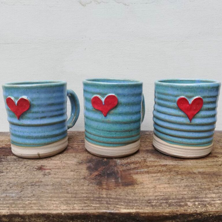 Rosie Pottery_Heart Mugs 1